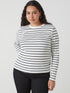 LC Waikiki Crew Neck Striped Women's Body